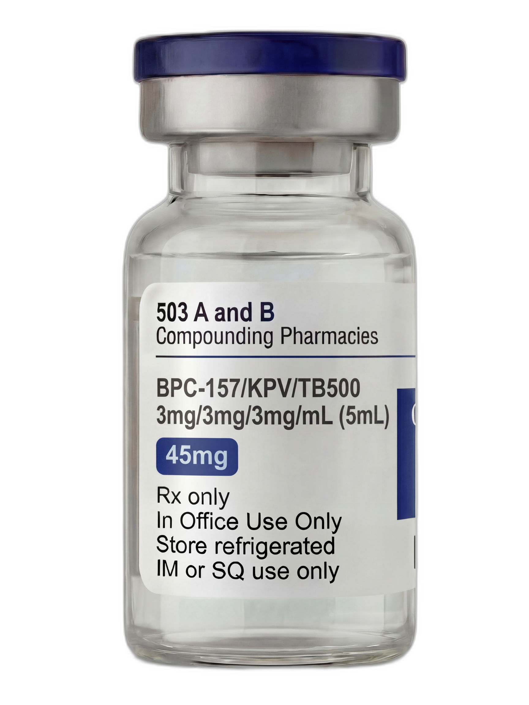 BPC-157/KPV/TB500 3mg/3mg/3mg/mL (5ML) pharmacy-compounded preparation