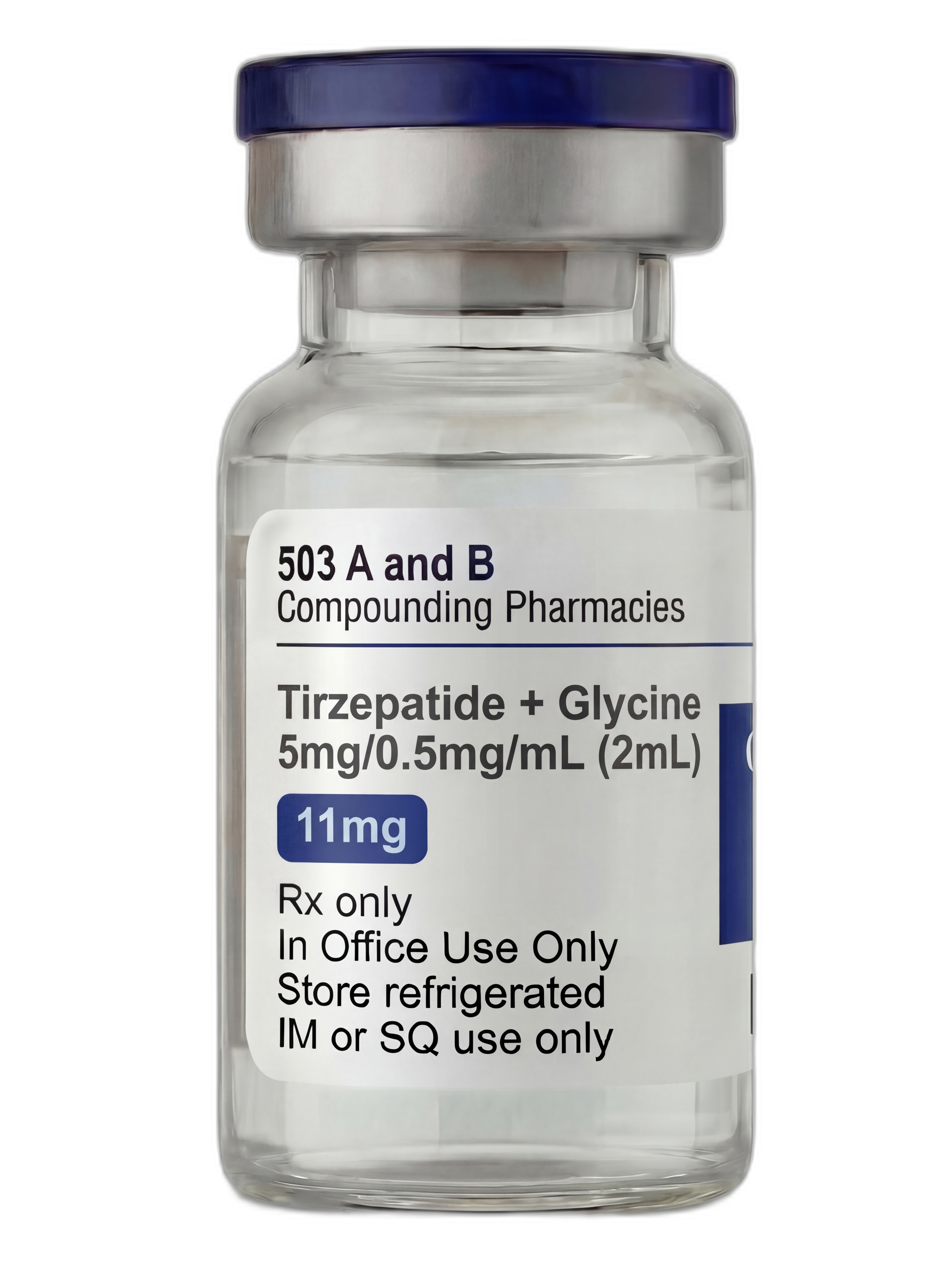 Semaglutide + Glycine Injection 10mg/0.5mg/mL (1ML) pharmacy-compounded preparation
